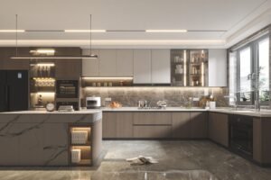 steel vs wood kitchen