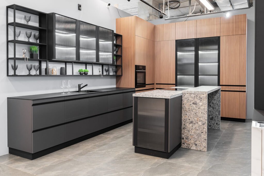 stainless steel modular kitchen design in Sarjapur Road Bangalore